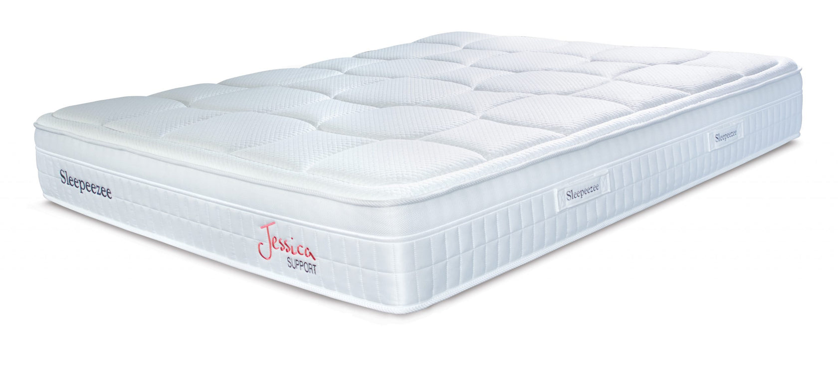Complete Sleepeezee Jessica Support Divan Set With Mattress, Base and Headboard
