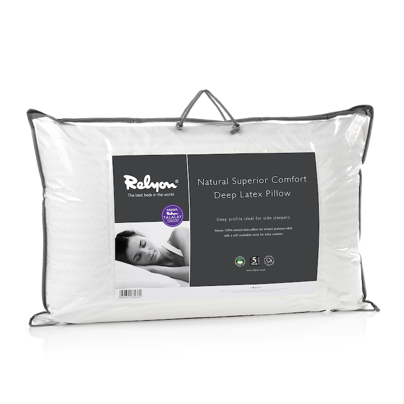 Relyon Natural Superior Comfort Deep Latex Pillow
