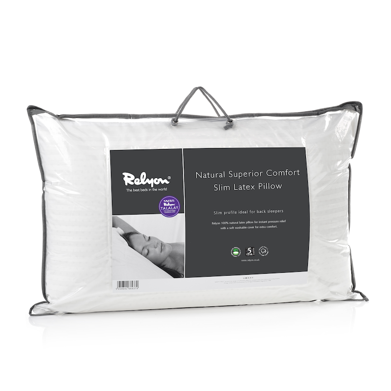 Relyon Natural Superior Comfort Slim Latex Pillow