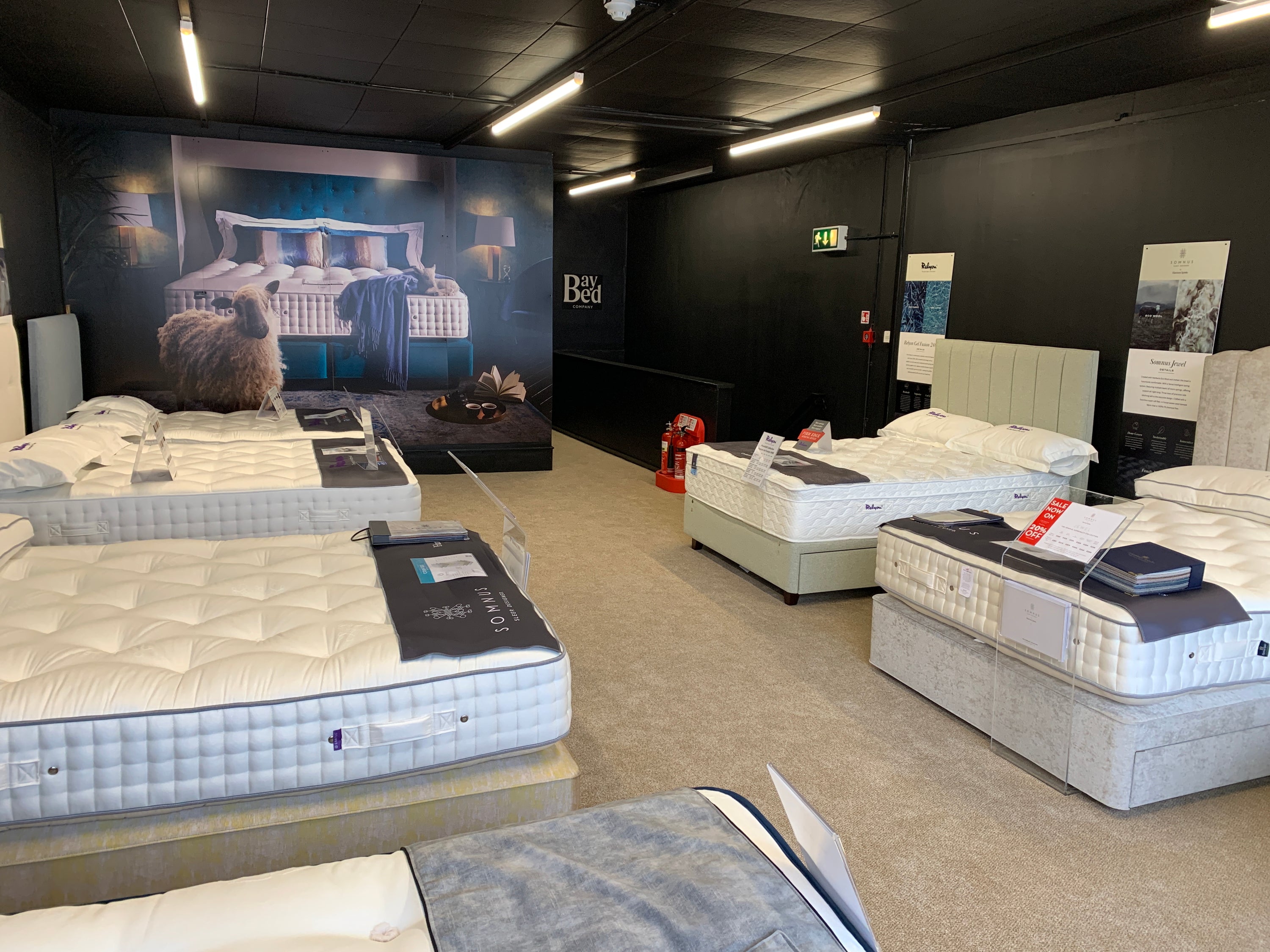 Beds Lancaster in our showroom 
