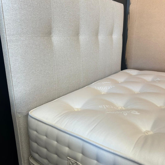 Ex-Display Relyon Luxury Pashmina 2350 Double End Lift Ottoman Divan Set and Headboard