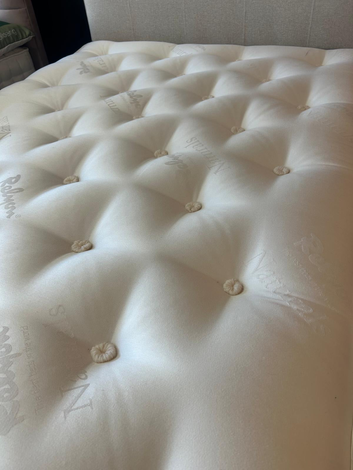 Ex-Display Relyon Luxury Pashmina 2350 Double End Lift Ottoman Divan Set and Headboard