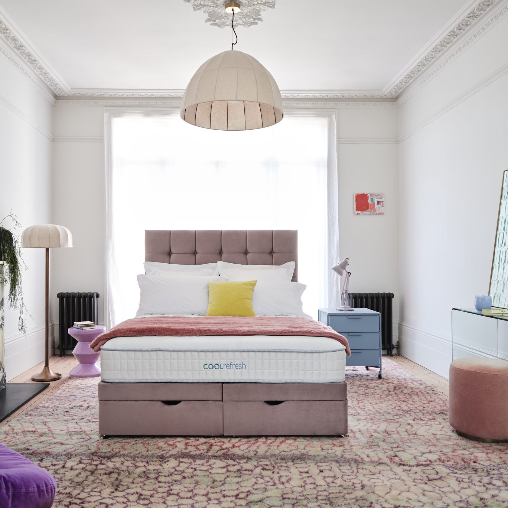 Sleepeezee Cool Refresh 1600 Divan Set