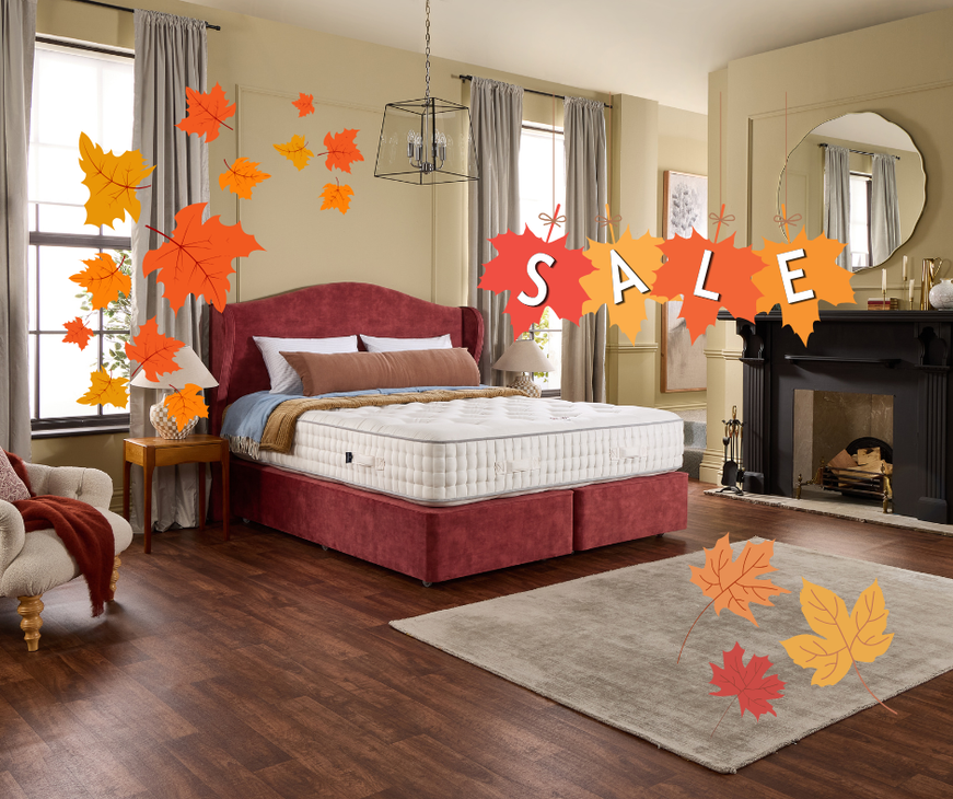 Big savings this Autumn on quality divan beds & mattresses. Our Autumn Sale is now on - Image